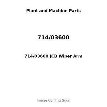 714/03600 JCB Wiper Arm