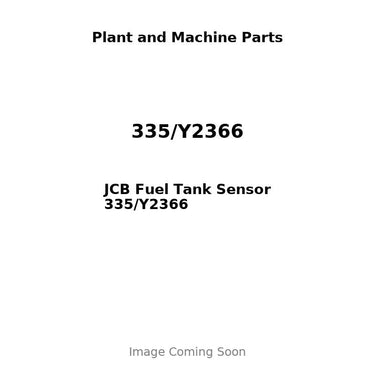 JCB Fuel Tank Sensor 335/Y2366