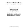 25/221236 JCB Counter Balance Valve Loadall