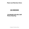 10/300365 JCB WLS Diff Pinion Bearing