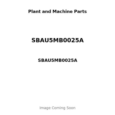 SBAU5MB0025A - BEARING SET, MAIN - STD