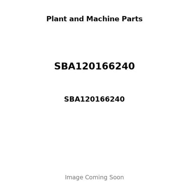 SBA120166240 - VALVE INLET