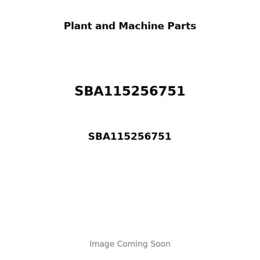SBA115256751 - CRANKSHAFT - LESS GEAR