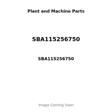 SBA115256750 - CRANKSHAFT - LESS GEAR