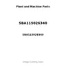 SBA115026340 - CONROD