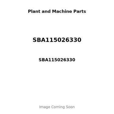 SBA115026330 - CONROD