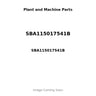 SBA115017541B - PISTON, PIN & RING KIT - .50MM