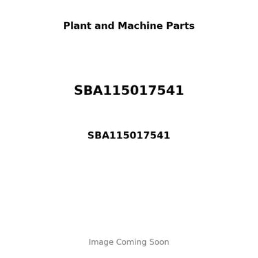 SBA115017541 - PISTON, PIN & RING KIT - STD