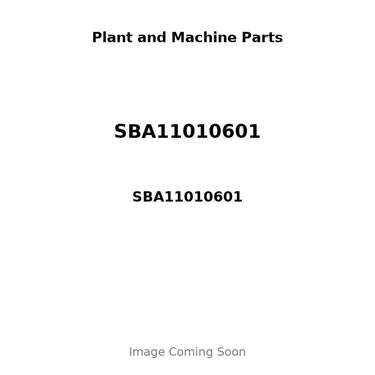 SBA11010601 - CRANKSHAFT KIT - LESS GEAR