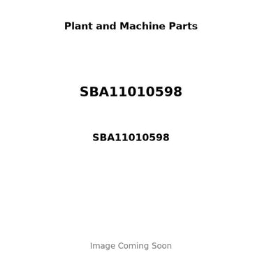 SBA11010598 - CRANKSHAFT KIT