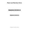 SBA042303015 - NEEDLE BEARING, CAMSHAFT