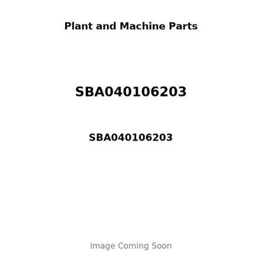 SBA040106203 - DEEP GROOVE BALL BEARING - CAMSHAFT