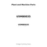 U5MB0035 - BEARING SET, MAIN - STD