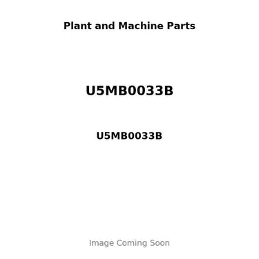 U5MB0033B - BEARING SET, MAIN - .020