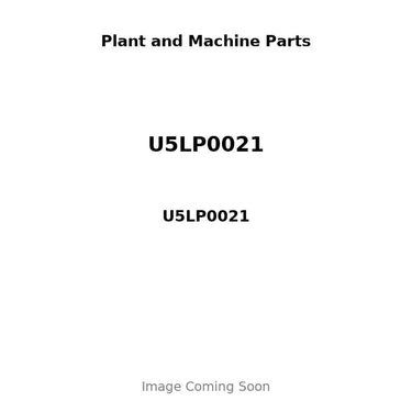 U5LP0021 - PISTON, PIN & CLIPS - ALFIN