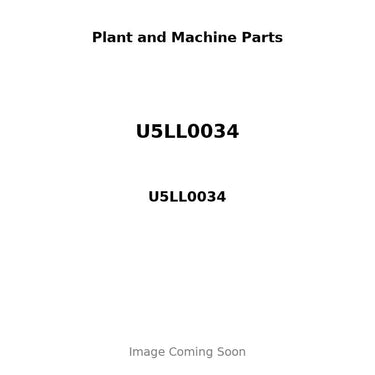 U5LL0034 - PISTON, PIN & CLIPS
