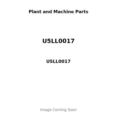 U5LL0017 - PISTON & PIN