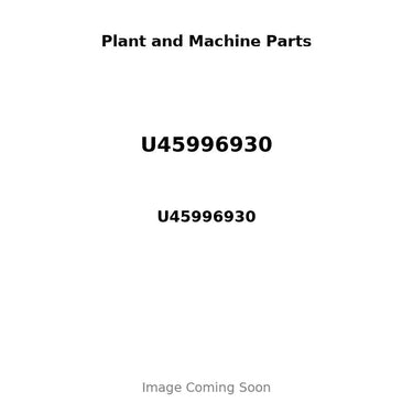 U45996930 - GASKET - THERMOSTAT HSG