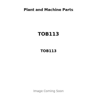 TOB113 - SOLENOID