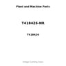 T418426-NR - PISTON BODY, PIN AND CLIPS O/S 1.00MM