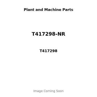 T417298-NR - PISTON, PIN & CLIPS