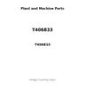 T406833 - OIL COOLER GASKET