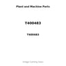 T400483 - PISTON, PIN & RING KIT - 1.00MM