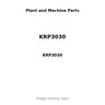 KRP3030 - PISTON, PIN & CLIPS