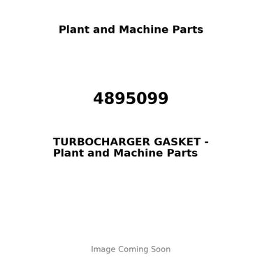 4895099 - TURBOCHARGER GASKET