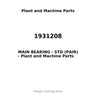 1931208 - MAIN BEARING - STD (PAIR)