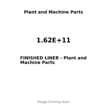 1.62E+11 - FINISHED LINER