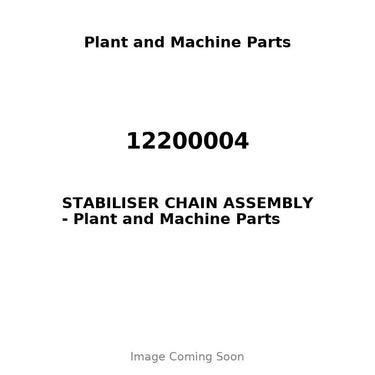 12200004 - STABILISER CHAIN ASSEMBLY