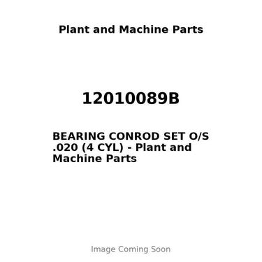 12010089B - BEARING CONROD SET O/S .020 (4 CYL)