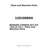 12010089A - BEARING CONROD SET O/S .010 (4 CYL)