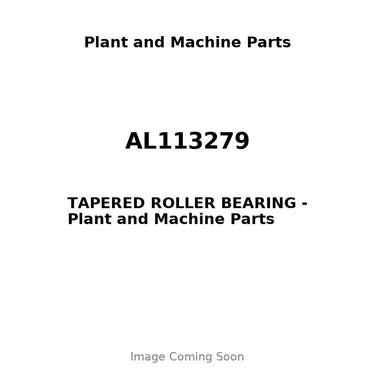 AL113279 - TAPERED ROLLER BEARING