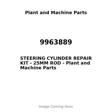 9963889 - STEERING CYLINDER REPAIR KIT - 25MM ROD