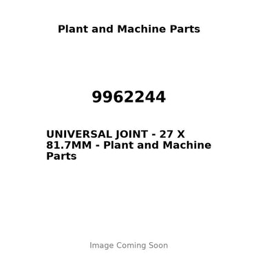 9962244 - UNIVERSAL JOINT - 27 X 81.7MM