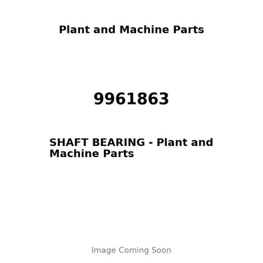 9961863 - SHAFT BEARING