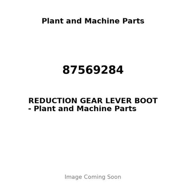 87569284 - REDUCTION GEAR LEVER BOOT
