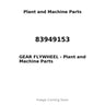 83949153 - GEAR FLYWHEEL