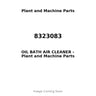 8323083 - OIL BATH AIR CLEANER