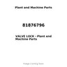 81876796 - VALVE LOCK