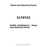 5179722 - PUMP, HYDRAULIC