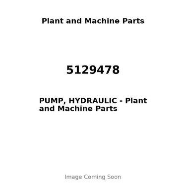 5129478 - PUMP, HYDRAULIC