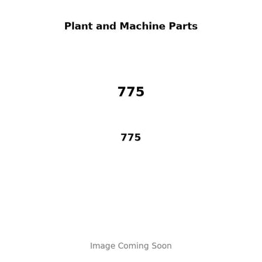 775 - PISTON, PIN & RING KIT