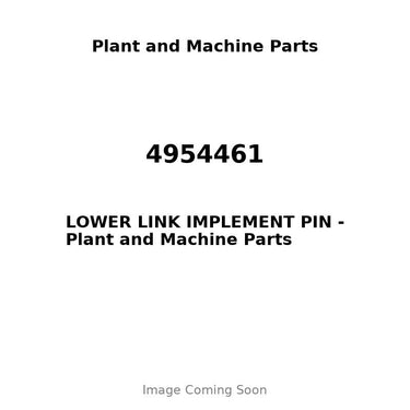 4954461 - LOWER LINK IMPLEMENT PIN