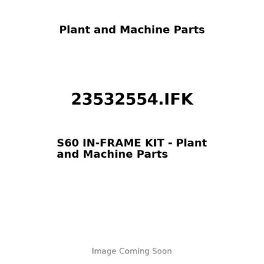 23532554.IFK - S60 IN-FRAME KIT