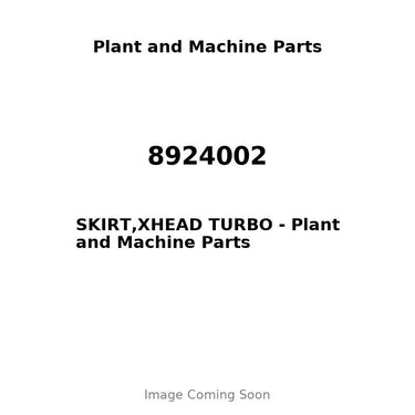 8924002 - SKIRT,XHEAD TURBO
