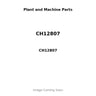 CH12807 - STARTER MOTOR: 24V, 7.5KW, 11T
