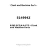 5149942 - RING SET,N.A.STD
